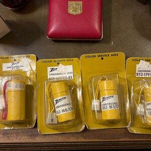 Lot of 4 – Zenith Convergence Locator 852-163/CD – NOS Color Service Aids – Rare